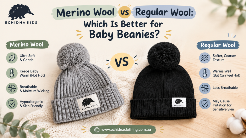 Merino Wool vs Regular Wool: Which Is Better for Baby Beanies?